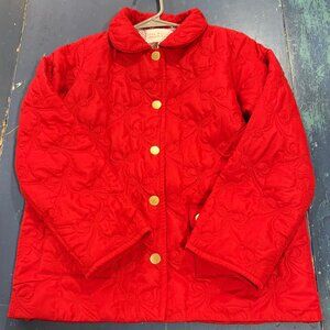 The Beaufort Bonnet Company Kendall Quilted Coat Kids Girls Size 12
